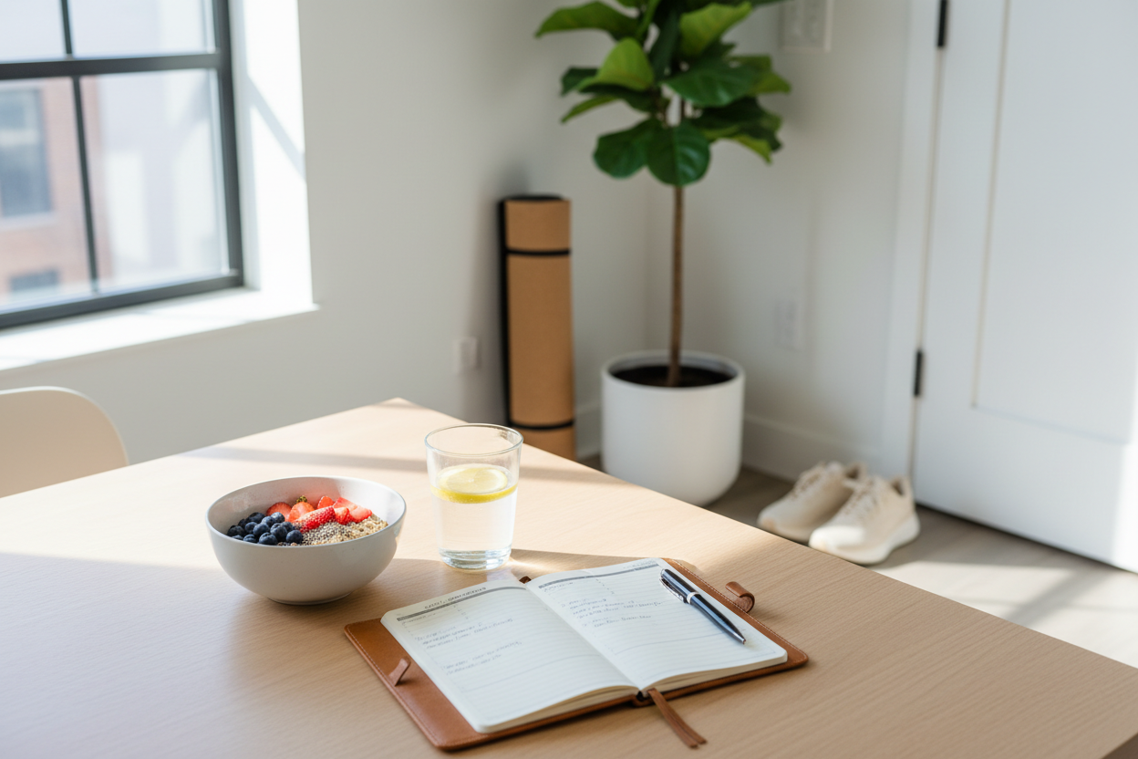 Gesunde Routinen helfen, den Alltag zu strukturieren und Energie langfristig zu stabilisieren – Artikel im FitStart Health Ratgeber.