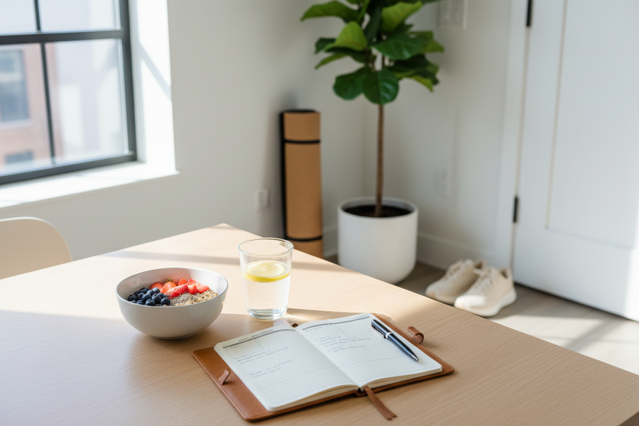 Gesunde Routinen helfen, den Alltag zu strukturieren und Energie langfristig zu stabilisieren – Artikel im FitStart Health Ratgeber.