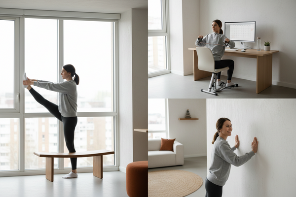 Kleine Bewegungsroutinen helfen, Bewegung im Alltag langfristig zu integrieren – Artikel im FitStart Health Ratgeber.