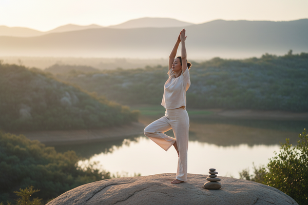 Regelmässige Bewegung hilft, Stress im Alltag zu reduzieren und innere Ruhe zu fördern – Artikel im FitStart Health Ratgeber.
